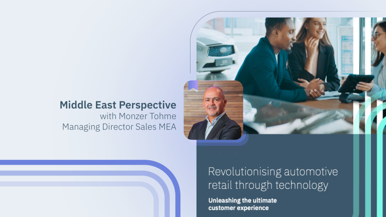 MEA Whitepaper Bonus Chapter: Exceeding expectations is in the hands of automotive retailers, authored by Monzer Tohme
