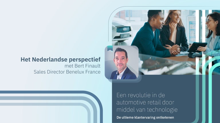 La priorité à l’expérience est la clé du succès futur de la vente au détail de véhicules automobiles dans le Benelux