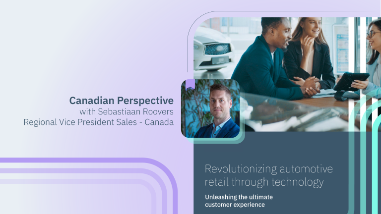 Canadian Whitepaper Bonus Chapter: Future of Canadian automotive retail, authored by Sebastiaan Roovers