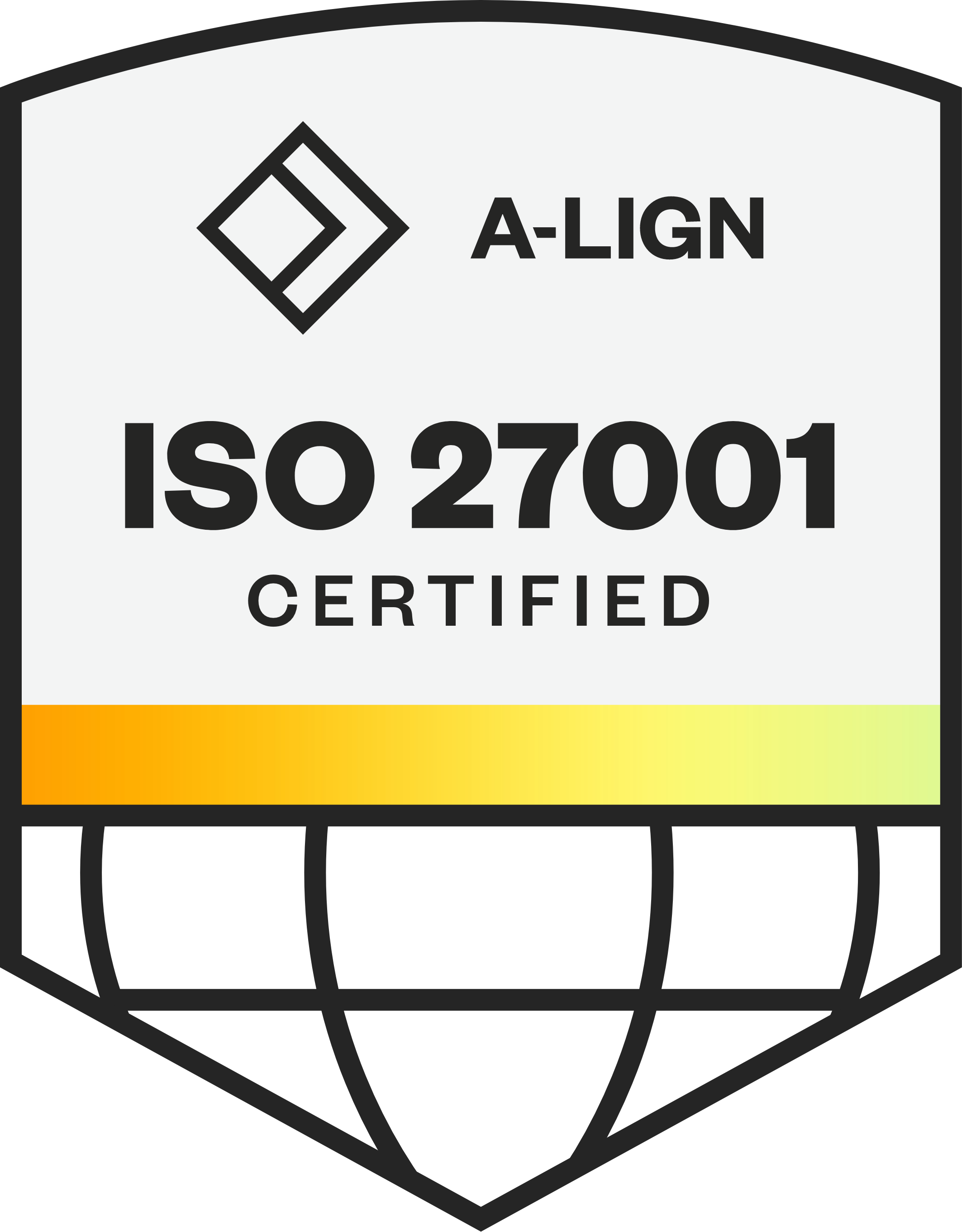 ISO certified logo